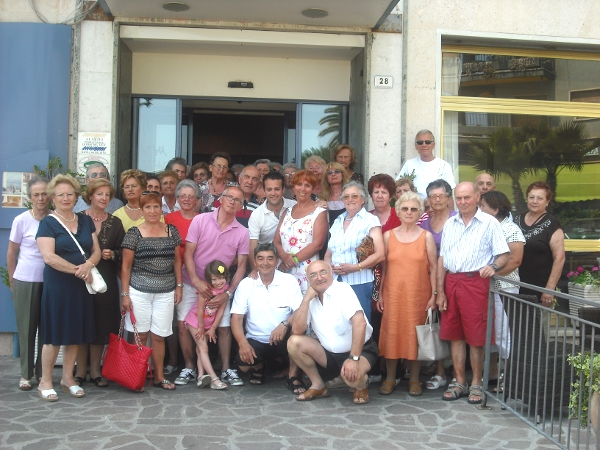 Foto di gruppo ad Alassio